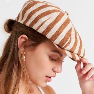 Brixton Brood Snap Tan Stripe Cap